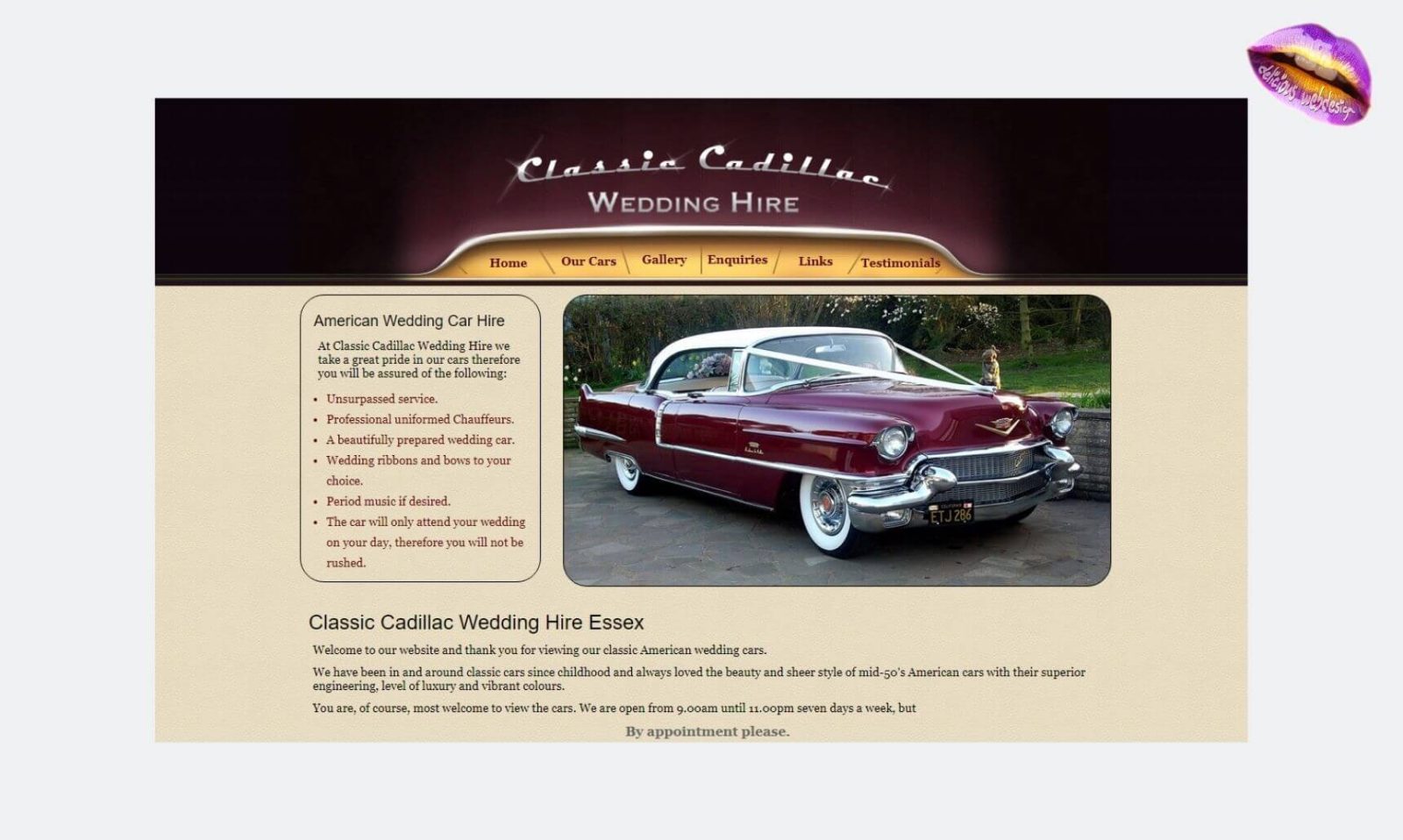 Classic Cadillac Hire