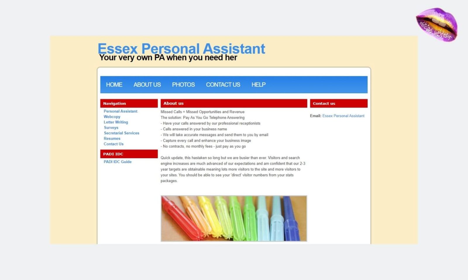 essex personal assistant 01