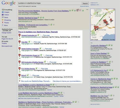 Google Local Listings