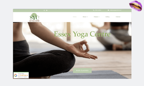 essex yoga centre portfolio Custom