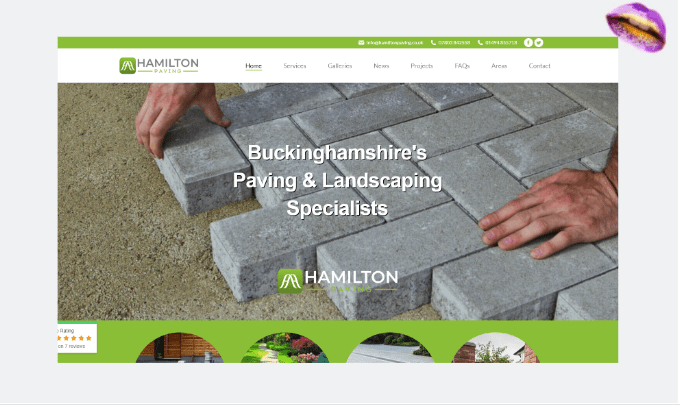 hamilton paving delicious portfolio