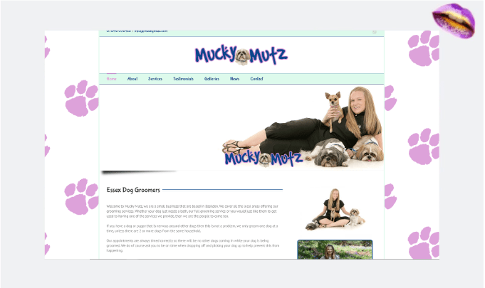 mucky mutz delicious portfolio