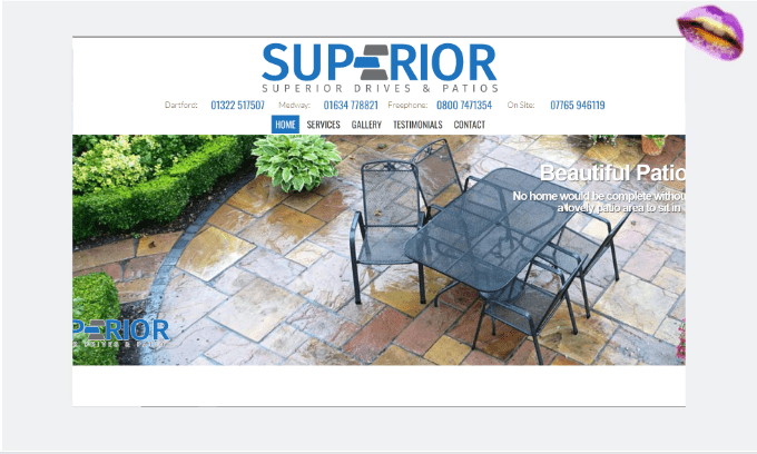 superior drives patios delicious portfolio