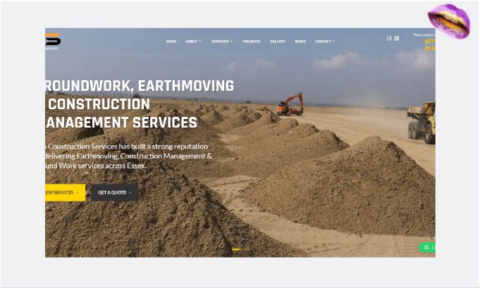 vcs construction delicious portfolio