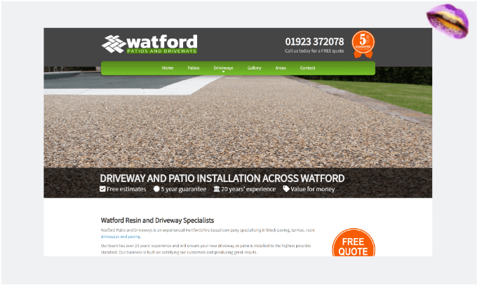 watford paving delicious portfolio