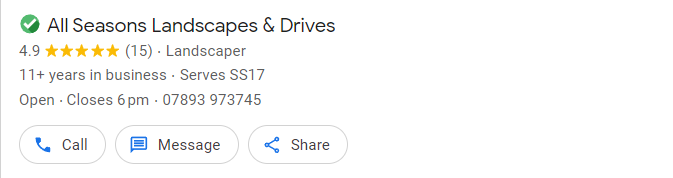 google guaranteed client listing