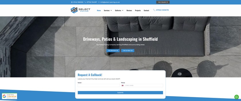 select paving